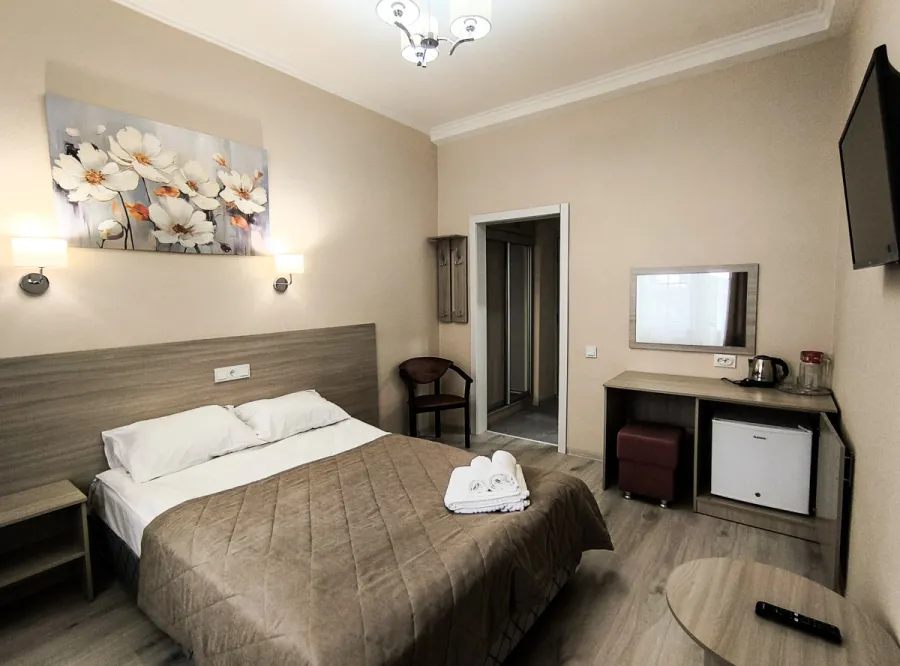 Номер 1-местный 1-комнатный 1 категории во 2 корпусе санатория «Виктория» в г. Ессентуки - фотография