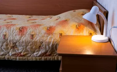 2-местный номер 2 категории во 2 корпусе санатория «Виктория» в г. Ессентуки - фотография